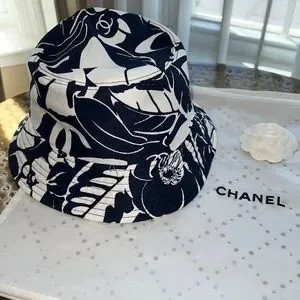シャネル　ハット CHANEL Pre-Owned 1986-1988 バケットハット | ブラック